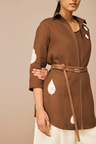 AMPM Solene Shirt Set Indian designer wear online shopping melange singapore
