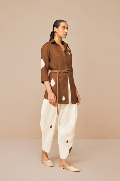AMPM Solene Shirt Set Indian designer wear online shopping melange singapore
