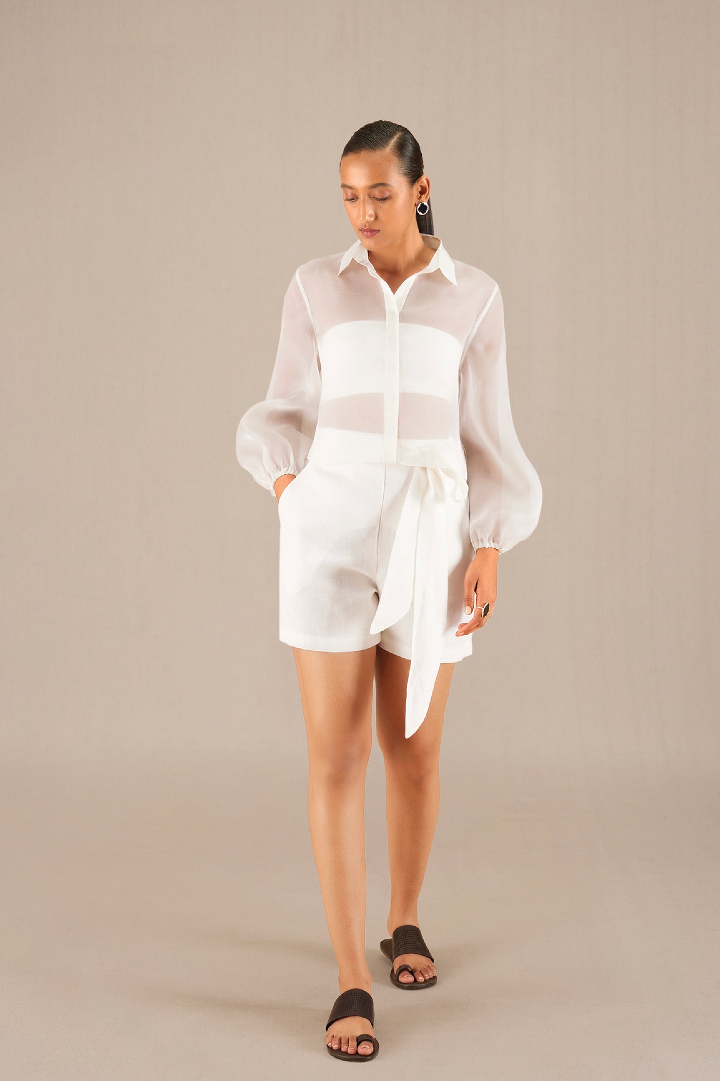 AMPM Zaydi Shirt Co-Ord Set indian designer wear online shopping melange singapore