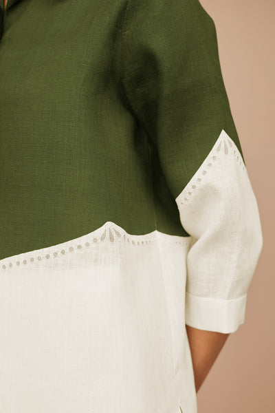 AMPM Zelda Shirt Indian designer wear online shopping melange singapore