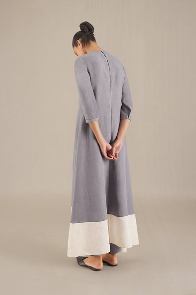 AMPM Sofia Kurta Set Grey indian designer wear online shopping melange singapore