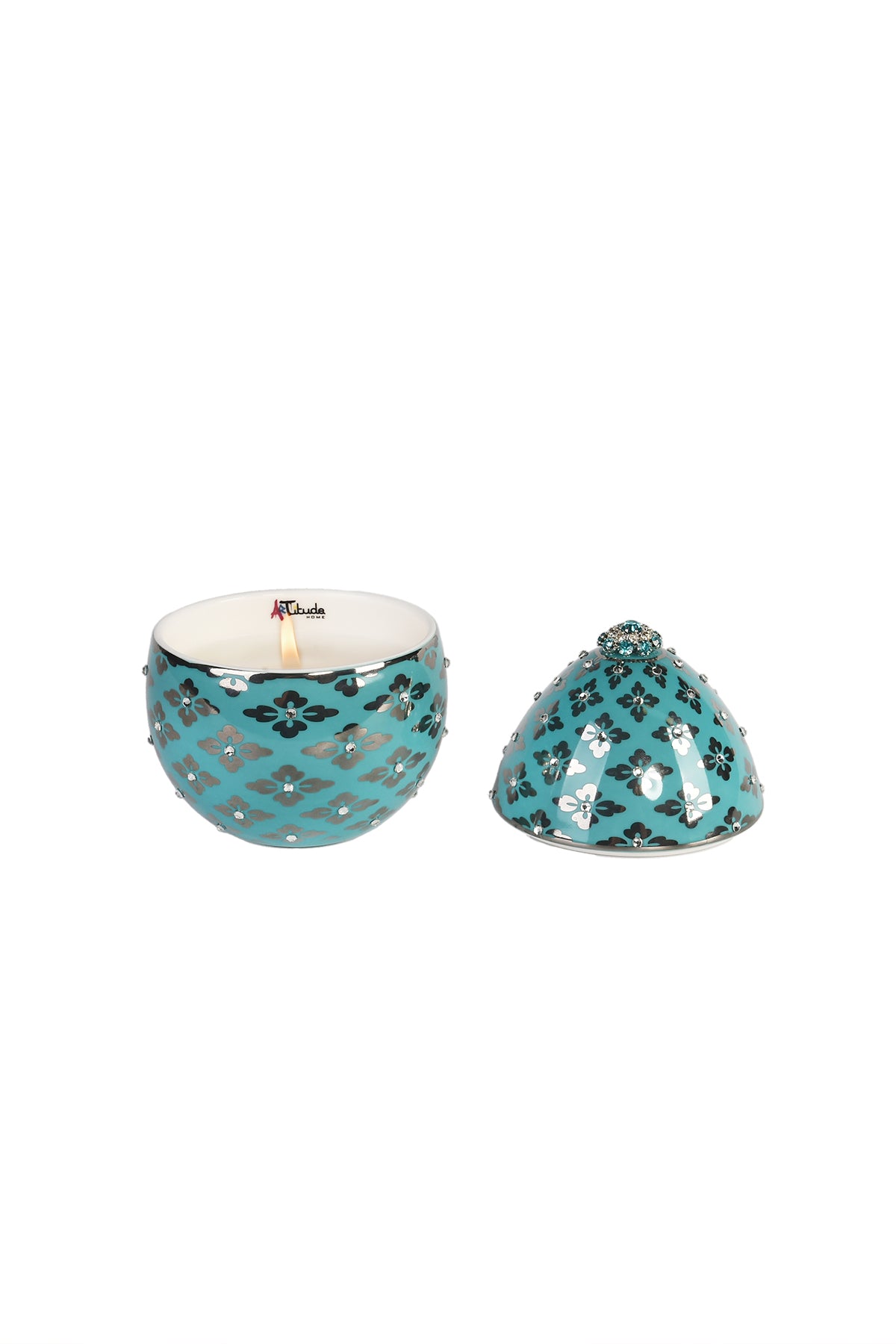 Vela De Huevo-Aqua 13cm