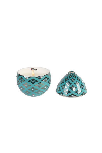 Vela De Huevo-Aqua 13cm