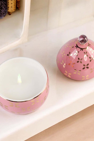 Vela De Huevo-Rosa 13cm