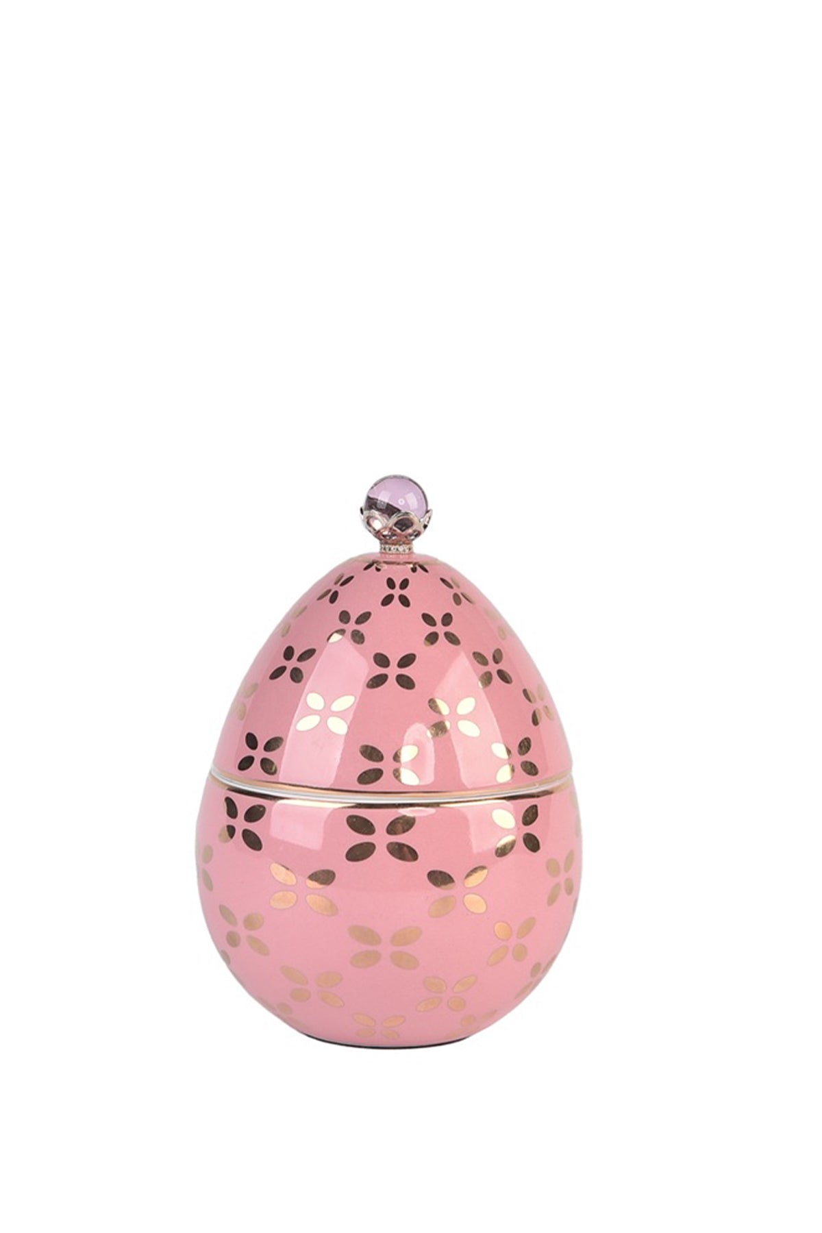 Vela De Huevo-Rosa 13cm
