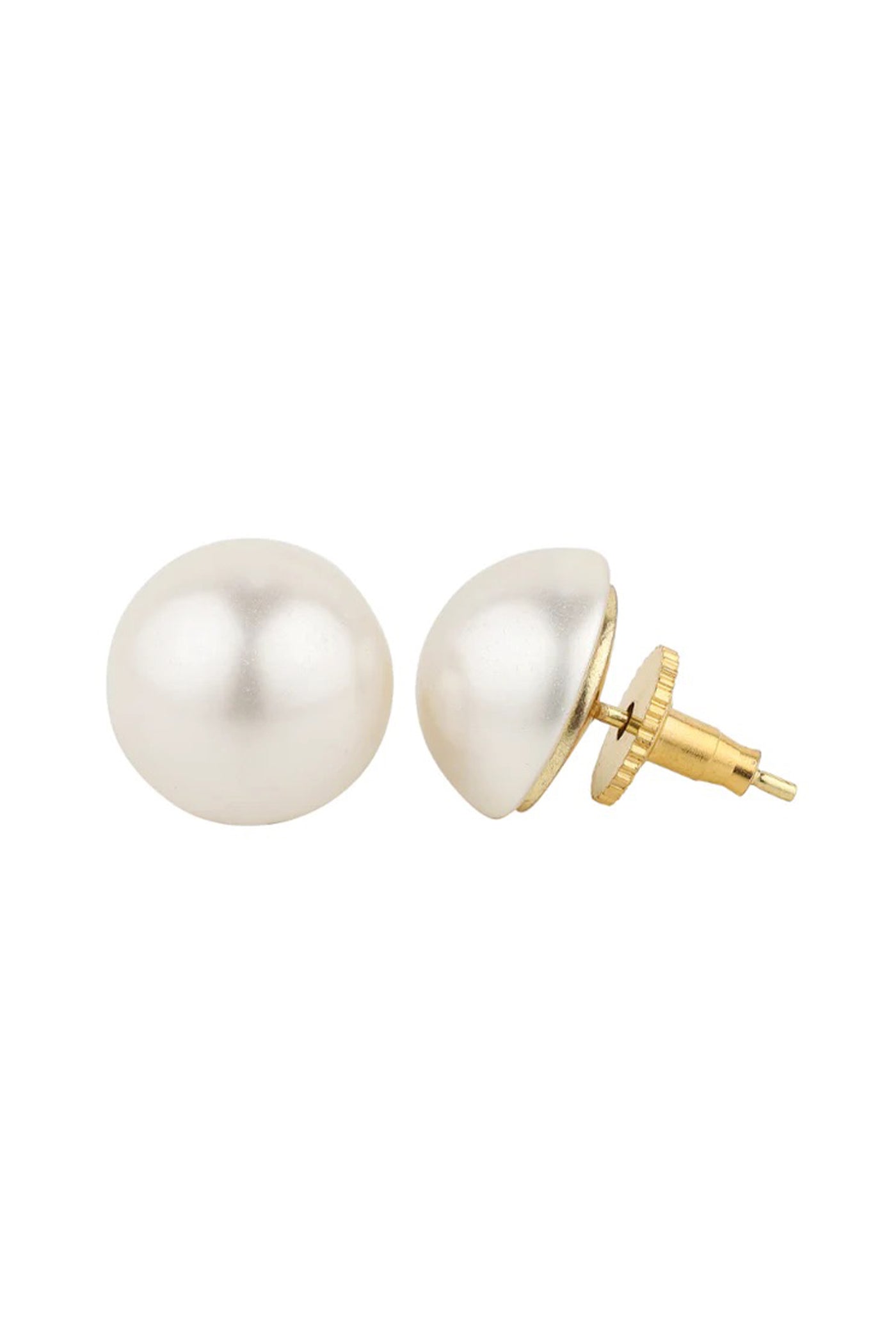 Anaash 14mm Studs White indian designer wear online shopping melange singapore