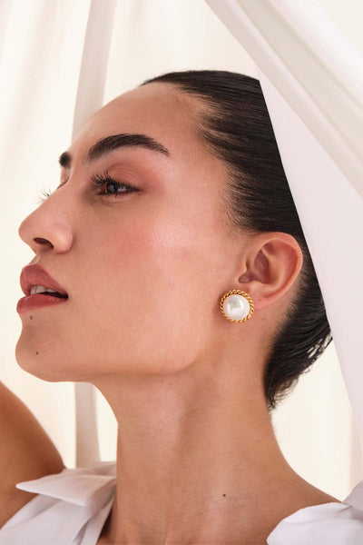 Anaash 16mm Senora Studs indian designer wear online shopping melange singapore 