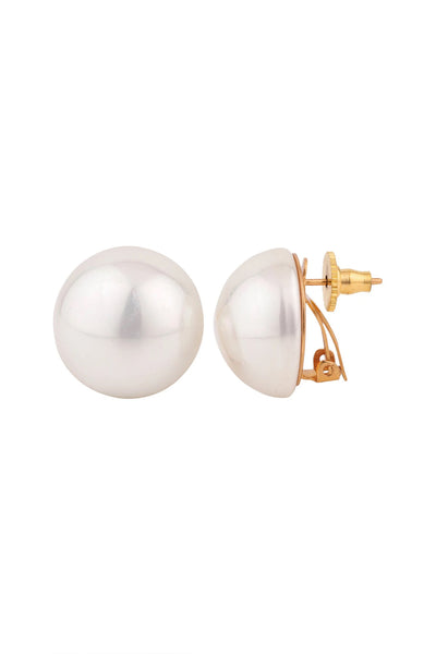 Anaash 20mm Studs White indian designer wear online shopping melange singapore