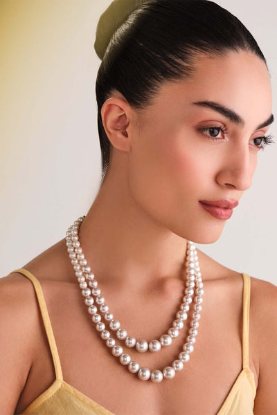 Anaash Double Graded Ombre Necklace indian designer wear online shopping melange singapore 
