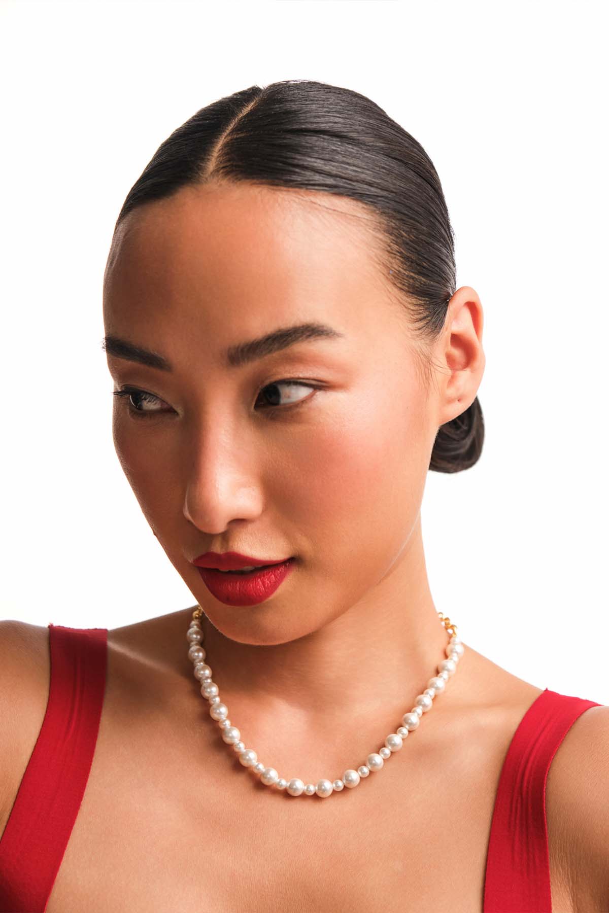 Anaash Mini Skip Pearl Necklace indian designer wear online shopping melange singapore 
