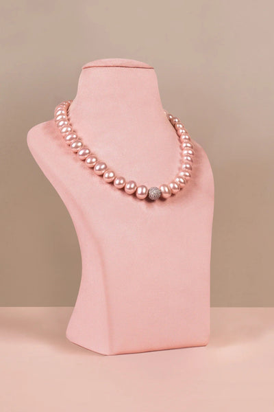 Anaash Oval Pink indian designer wear online shopping melange singapore