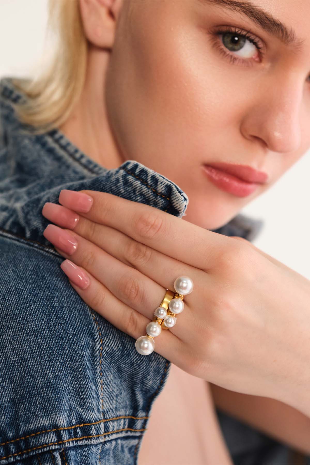 Anaash Overlap Ring indian designer wear online shopping melange singapore 
