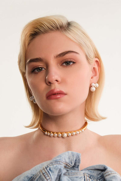 Anaash Sunburst Choker indian designer wear online shopping melange singapore 