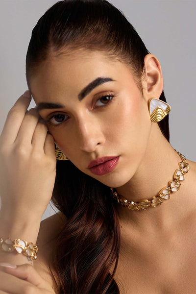 Anaash Trey Choker indian designer wear online shopping melange singapore 