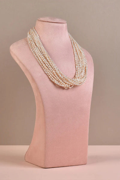 Anaash Twisted Rice Pearls indian designer wear online shopping melange singapore