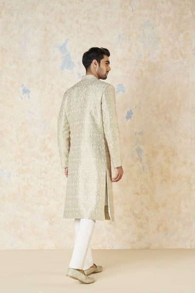 Anita Dongre Aajay Sherwani Sage indian designer wear online shopping melange singapore