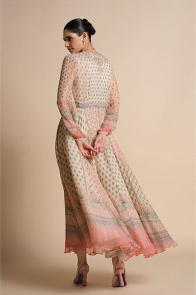 Anita Dongre Alondra Kaftan Blush indian designer wear online shopping melange singapore