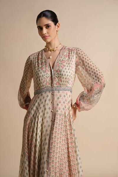 Anita Dongre Alondra Kaftan Blush indian designer wear online shopping melange singapore