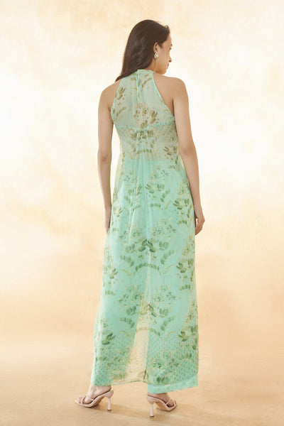 Anita Dongre Alya Coord Set Sage indian designer wear online shopping melange singapore