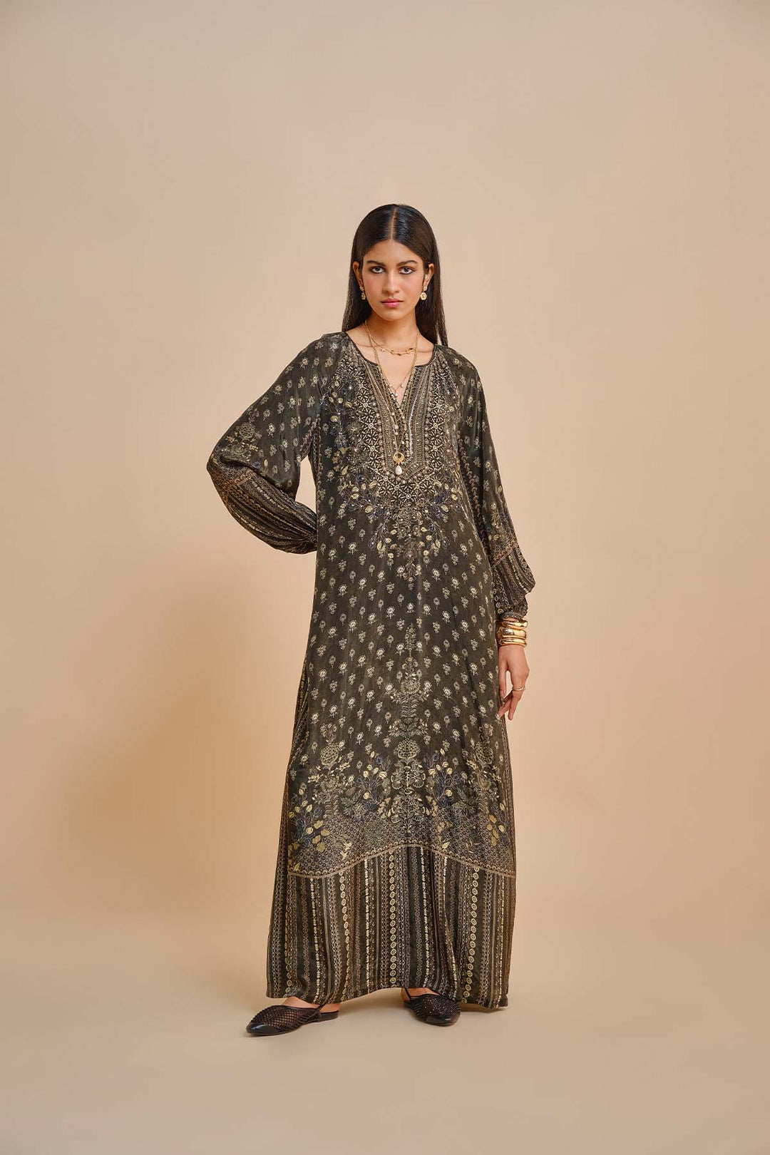 green emerald velvet dress Anita Dongre Green Dress  Kuro Clothing India