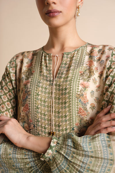 Anita Dongre Archisa Dress Ivory indian designer wear online shopping melange singapore