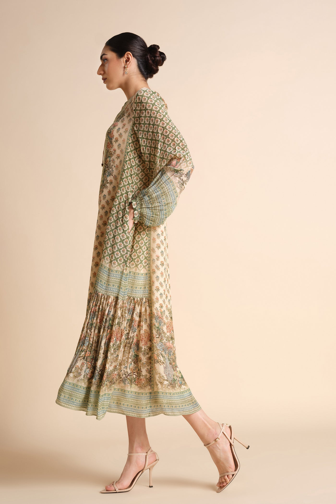 Anita Dongre Archisa Dress Ivory indian designer wear online shopping melange singapore