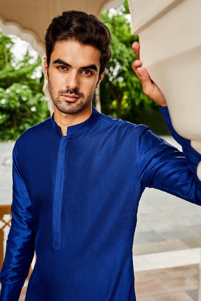 Daksh Kurta Navy