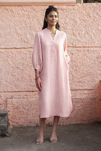 Anita Dongre Daydream Dress Rose Wood indian designer wear online shopping melange singapore