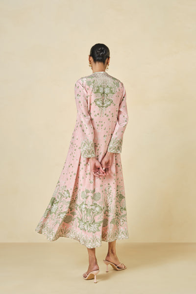 Anita Dongre Daystar Printed Dress Blush indian designer wear online shopping melange singapore