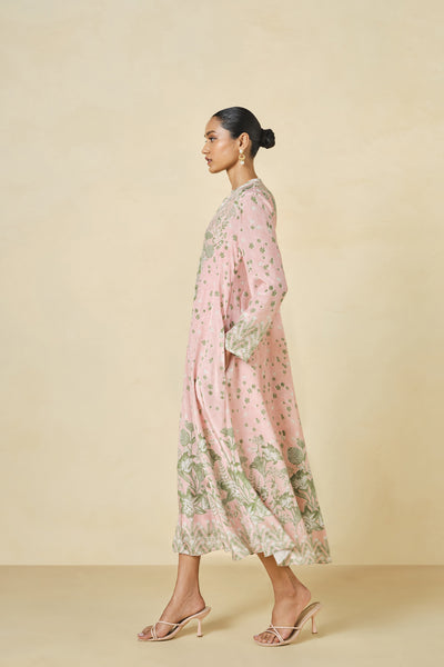 Anita Dongre Daystar Printed Dress Blush indian designer wear online shopping melange singapore