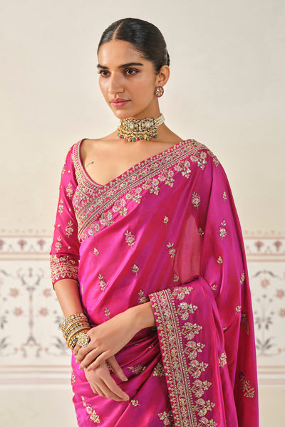 Anita Dongre Debasmita Gota Patti Silk Saree indian designer wear online shopping melange singapore