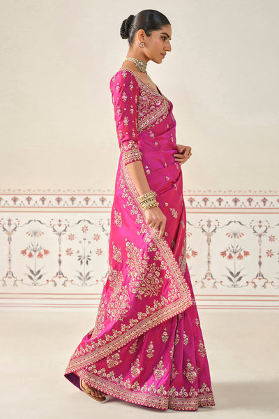 Anita Dongre Debasmita Gota Patti Silk Saree indian designer wear online shopping melange singapore