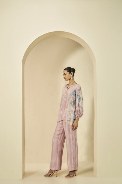 Anita Dongre Laverna Coord Blush indian designer wear online shopping melange singapore