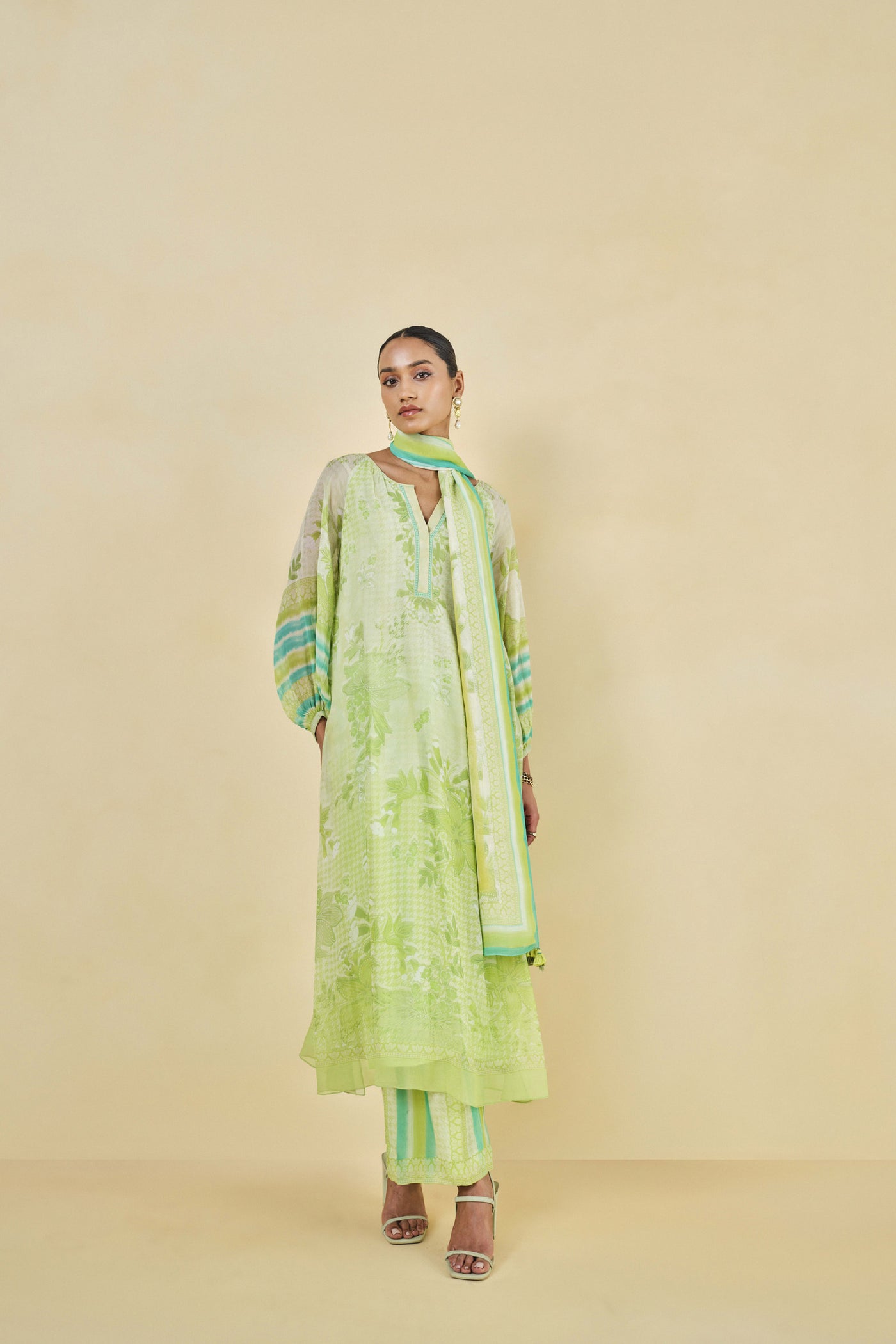 Anita Dongre Mongo Suit Set indian designer wear online shopping melange singapore