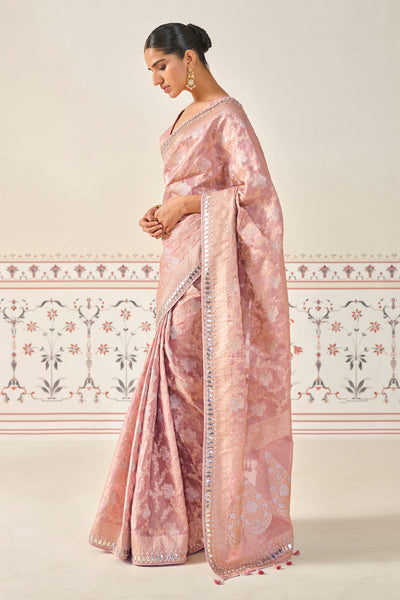 Anita Dongre Nalina Handwoven Benarasi Silk Saree indian designer wear online shopping melange singapore