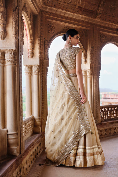 Anita Dongre Nehmat Embroidered Lehenga Set indian designer wear online shopping melange singapore