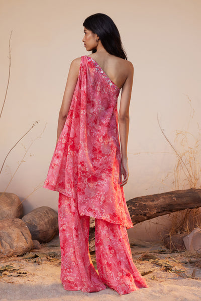 Anita Dongre Rosalba Pant Set Pink indian designer wear online shopping melange singapore