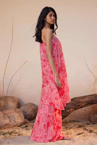 Anita Dongre Rosalba Pant Set Pink indian designer wear online shopping melange singapore