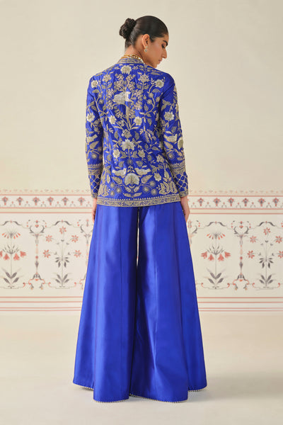 Anita Dongre Sanaaya Gota Patti Silk Sharara Set indian designer wear online shopping melange singapore