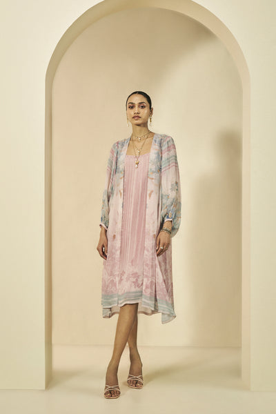 Anita Dongre Souline Dress Blush indian designer wear online shopping melange singapore
