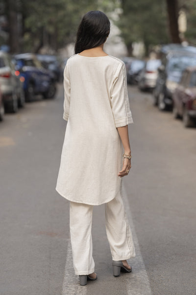 Anita Dongre Stroll In The City Coord Set Off White indian designer wear online shopping melange singapore