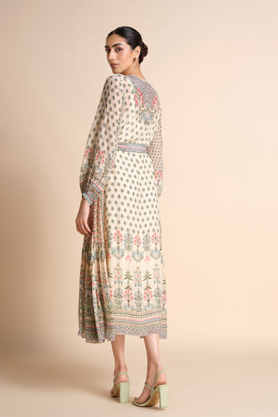Anita Dongre Tacoma Dress Natural indian designer wear online shopping melange singapore

