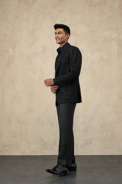 Arjan Dugal Half Moon Dori Blazer Set indian designer wear online shopping melange singapore