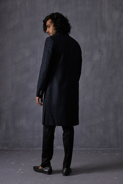 Arjan Dugal Embroidery  Inara 2.0 Achkan Set Indian designer wear online shopping melange singapore