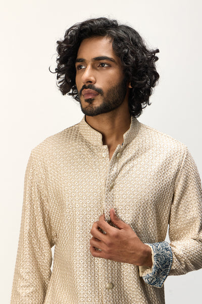 Arjan Dugal Inara FOE SB Kurta Set indian designer wear online shopping melange singapore
