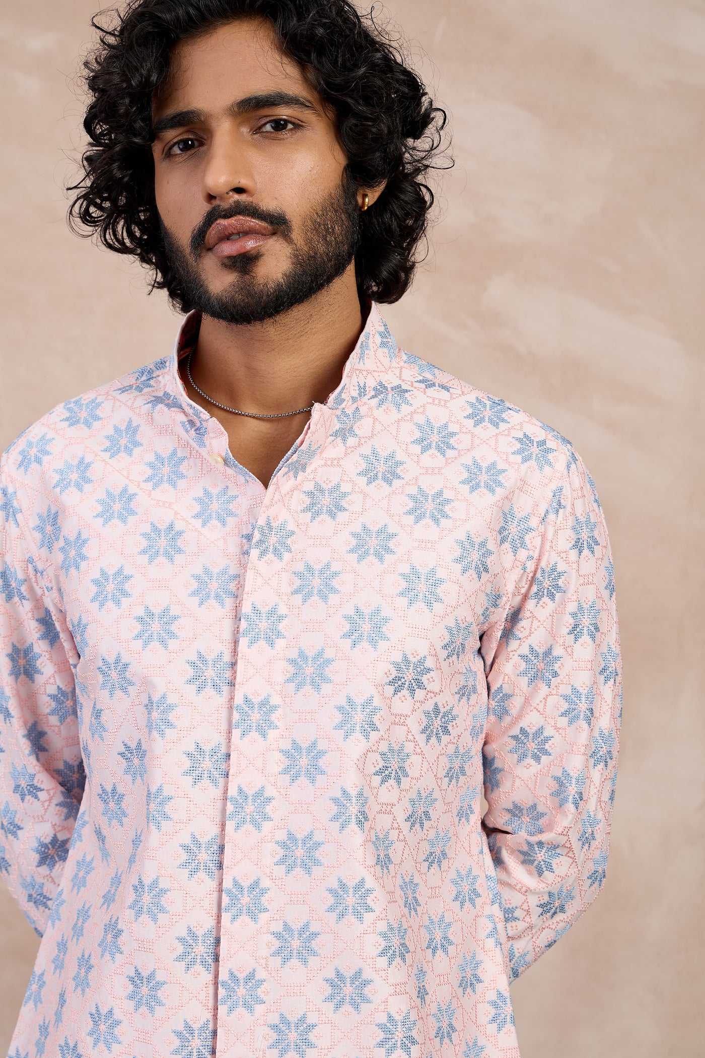 Arjan Dugal Kairos Foe Kurta Set  indian designer wear online shopping melange singapore