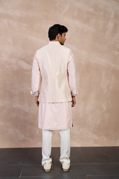 Arjan Dugal Maze Nehru Jacket Set indian designer wear online shopping melange singapore