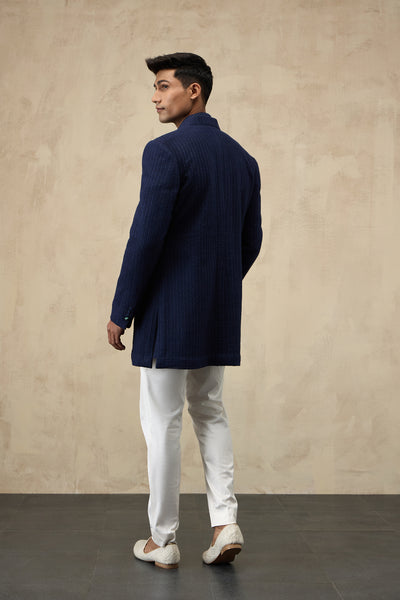 Arjan Dugal Star Open Bandhgala Set indian designer wear online shopping melange singapore