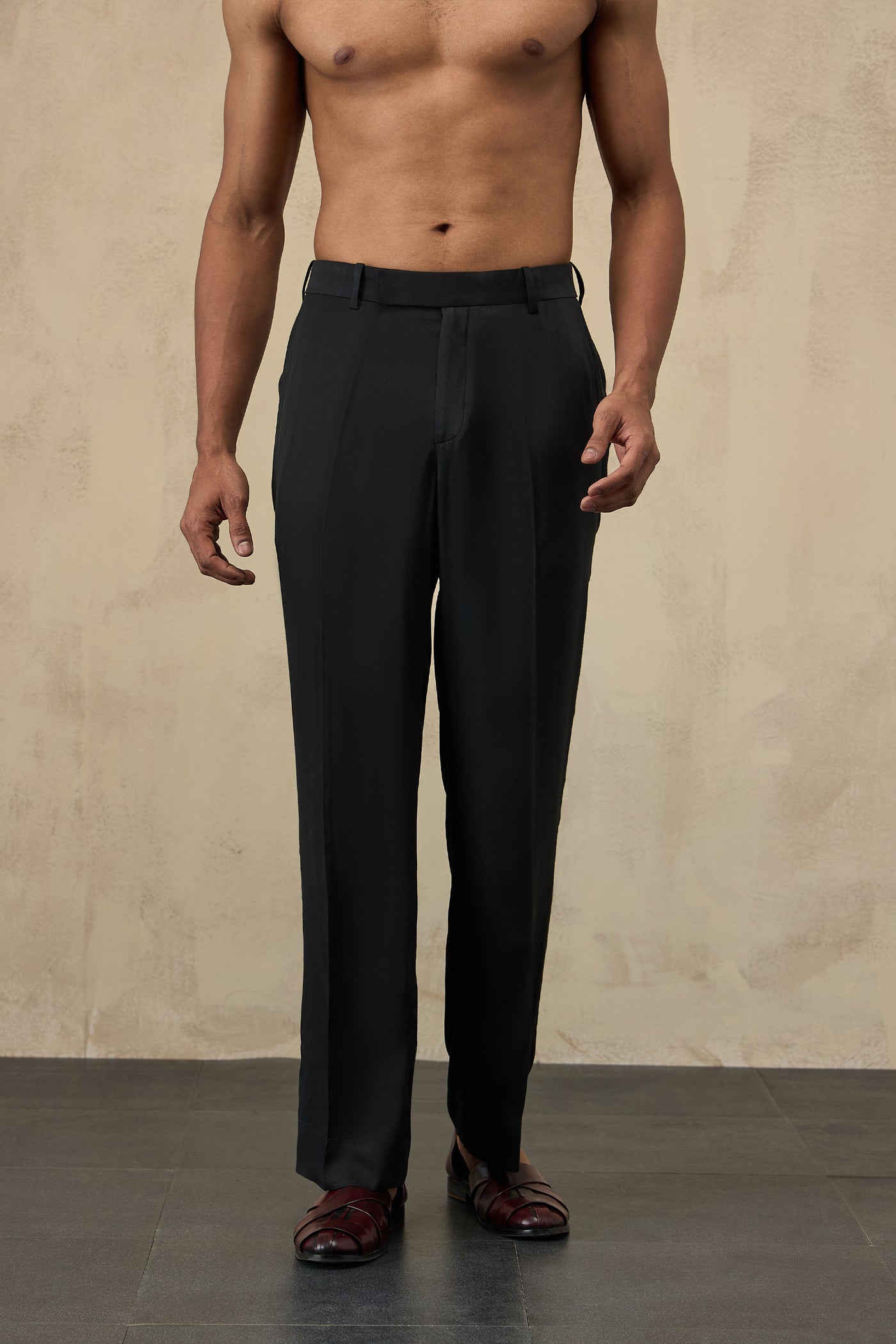 Arjan Dugal Straight Fit Pants indian designer wear online shopping melange singapore