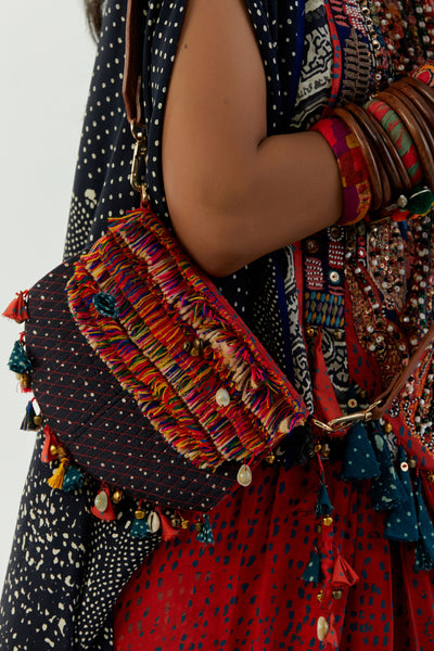 Aseem Kapoor Bagh Sling Bag indian designer wear online shopping melange singapore